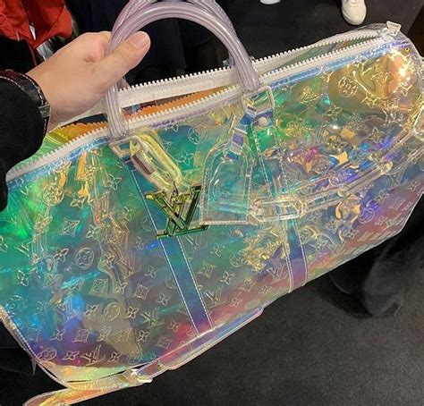 louis vuitton iridescent duffle bag|iridescent lv bag.